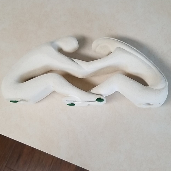 Vtg Royal Haegar Man and Woman Sandstone Sculpture - Picture 10 of 11